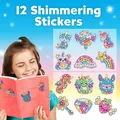 Diamantmalerei Aufkleber Set Kinder Tiere Animiert Edelstein Kunst – 2
