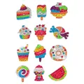 Diamantmalerei Aufkleber Set Kinder Tiere Animiert Edelstein Kunst – Farbe B16428B