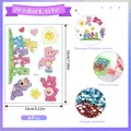 Diamantmalerei Aufkleber Winnie Puuh für Kinderdekoration – Farbe BT762