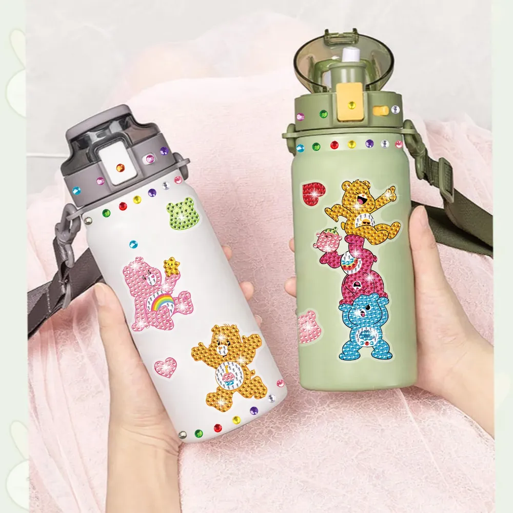 Diamantmalerei Aufkleber Winnie Puuh für Kinderdekoration
