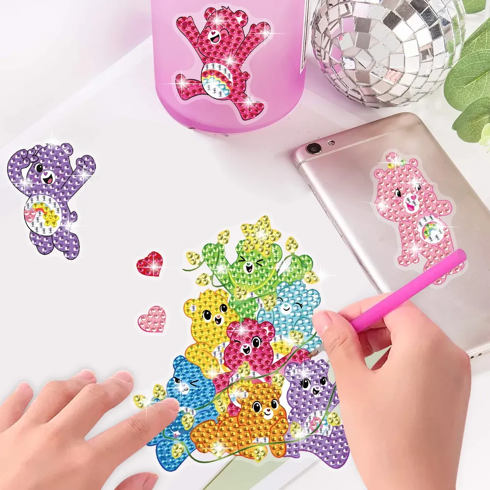 Diamantmalerei Aufkleber Winnie Puuh für Kinderdekoration