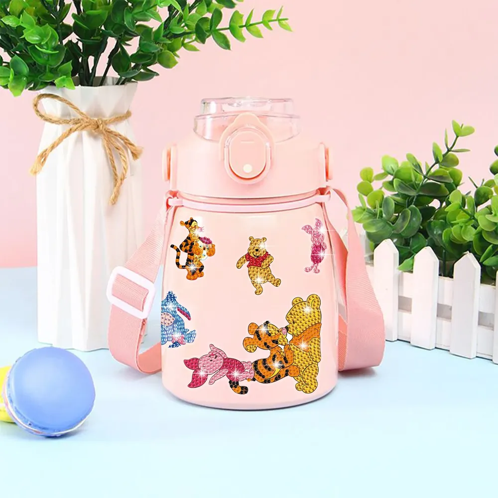 Diamantmalerei Aufkleber Winnie Puuh für Kinderdekoration