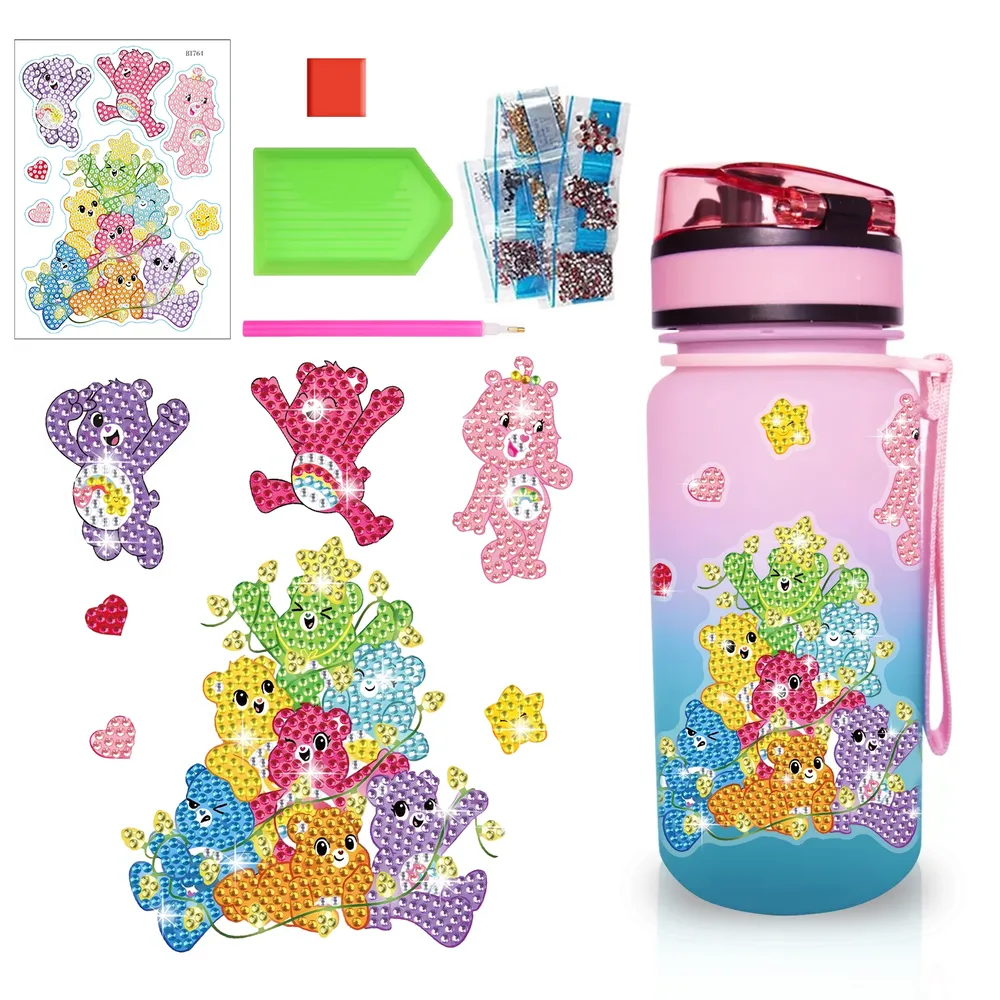Diamantmalerei Aufkleber Winnie Puuh für Kinderdekoration