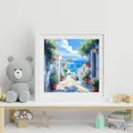 Diamantmalerei Bär Tier Mond Stickerei 20x20cm bis 50x50cm – 3