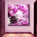 Diamantmalerei Bild 20 cm bis 60 cm quadratisch Blume – 2