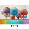 Diamantmalerei Bild 20 cm bis 60 cm quadratisch Harz – Farbe A11