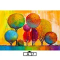 Diamantmalerei Bild 20 cm bis 60 cm quadratisch Harz – Farbe A17