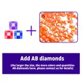 Diamantmalerei Bild 200 Farben 40 cm bis 120 cm quadratisch – Farbe Add AB Resin BQ