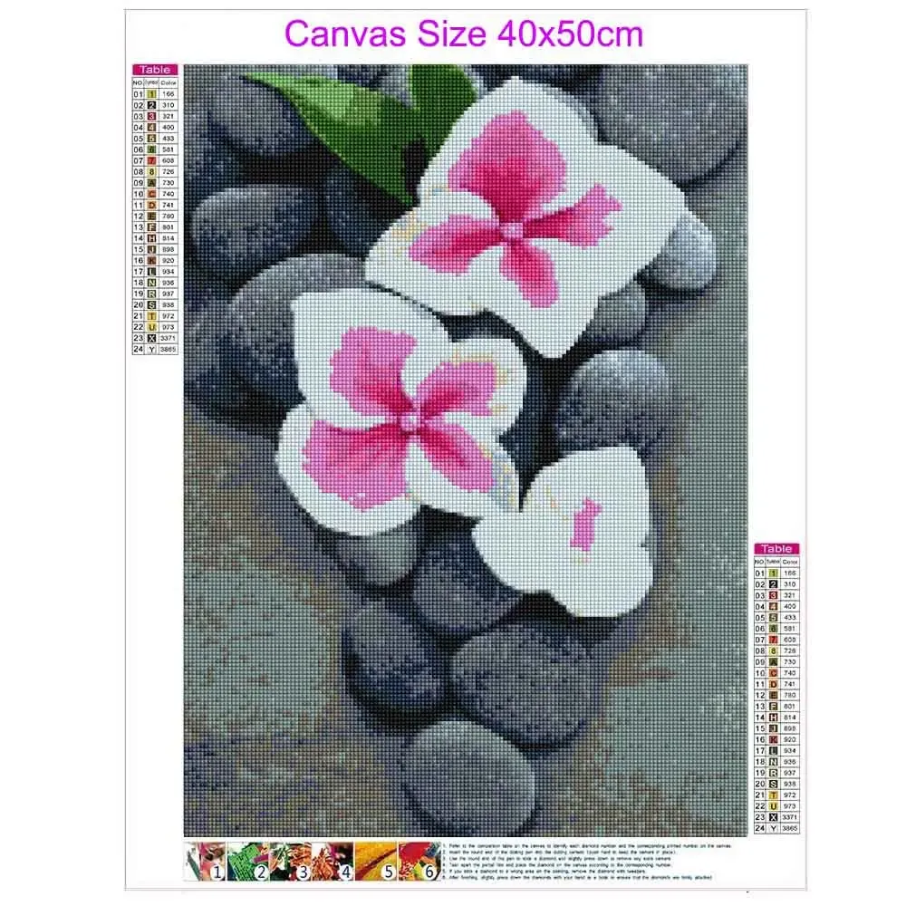 Diamantmalerei Bild 30 cm bis 50 cm quadratisch rund