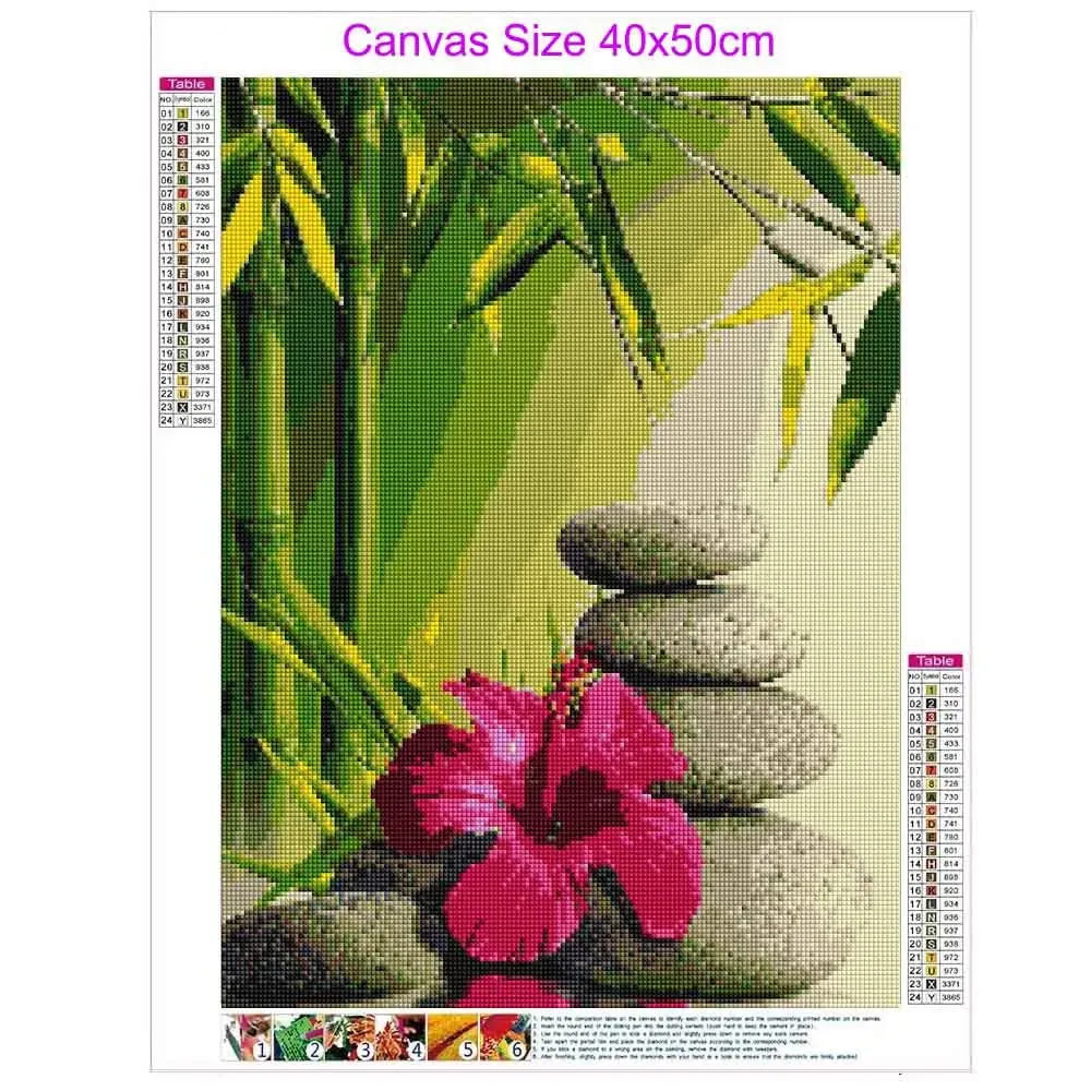 Diamantmalerei Bild 30 cm bis 50 cm quadratisch rund