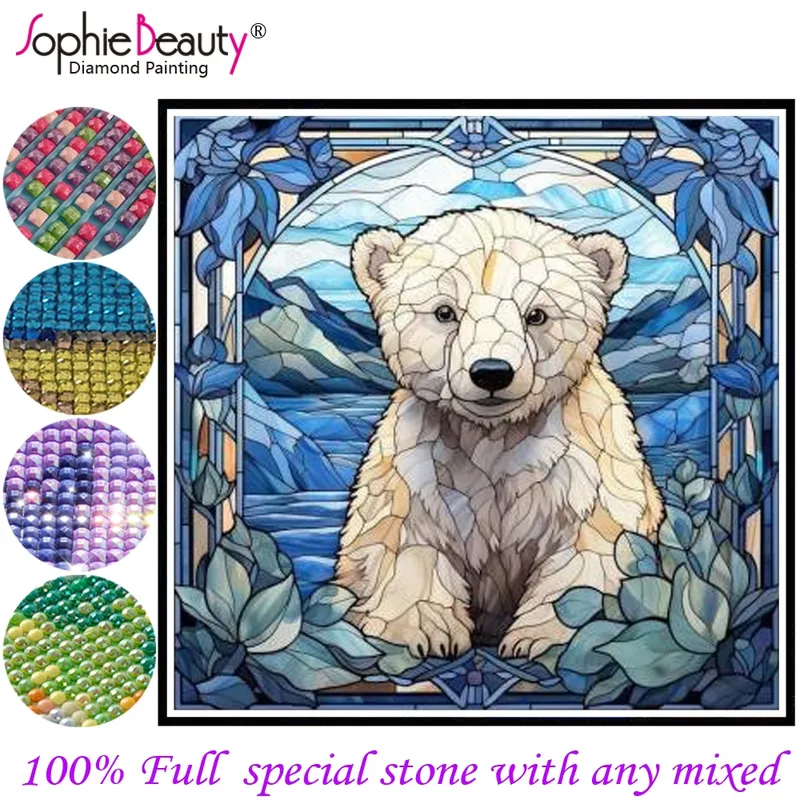 Diamantmalerei Bild 30 cm bis 70 cm quadratisch rund