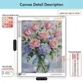 Diamantmalerei Blumen 20 bis 50 cm – 4