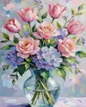 Diamantmalerei Blumen 20 bis 50 cm – Farbe DZDP122883