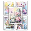 Diamantmalerei Blumen 20x30 bis 40x50cm – 1