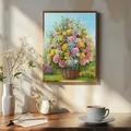 Diamantmalerei Blumen 20x30 bis 40x50cm – 3