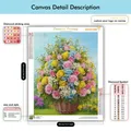 Diamantmalerei Blumen 20x30 bis 40x50cm – 4