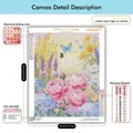 Diamantmalerei Blumen 20x30 bis 40x50cm – 4