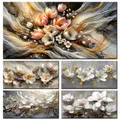 Diamantmalerei Blumen abstrakt 25 bis 70 cm – 1