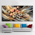 Diamantmalerei Blumen abstrakt 25 bis 70 cm – 2