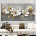 Diamantmalerei Blumen abstrakt 25 bis 70 cm – Farbe J5623-3