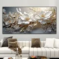 Diamantmalerei Blumen abstrakt 25 bis 70 cm – Farbe J5623-4