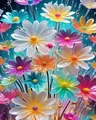 Diamantmalerei Blumen Anfänger 20 bis 50 cm – Farbe DZDP122372