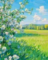 Diamantmalerei Blumen Anfänger 20 bis 50 cm – Farbe DZDP126985