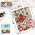 Diamantmalerei Blumen Kristall Strass Gemälde DIY Set Stickerei – 2