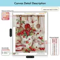 Diamantmalerei Blumen Kristall Strass Gemälde DIY Set Stickerei – 4
