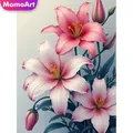 Diamantmalerei Blumenbild Lilie 20x30cm bis 50x70cm – 1