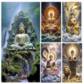 Diamantmalerei Buddha 20 bis 70 cm – 1