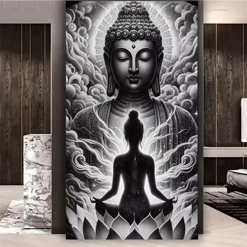 Diamantmalerei Buddha 20 bis 70 cm