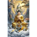 Diamantmalerei Buddha 20 bis 70 cm – Farbe MX2172