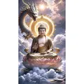 Diamantmalerei Buddha 20 bis 70 cm – Farbe MX2173