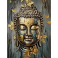 Diamantmalerei Buddha Kopf 30 bis 60 cm – 3