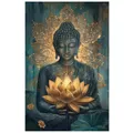 Diamantmalerei Buddha Porträt 25 bis 50 cm rund oder eckig – Farbe FC1998