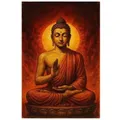Diamantmalerei Buddha Porträt 25 bis 50 cm rund oder eckig – Farbe FC2002