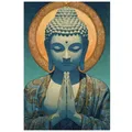Diamantmalerei Buddha Porträt 25 bis 50 cm rund oder eckig – Farbe FC2003