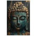 Diamantmalerei Buddha Porträt 25 bis 50 cm rund oder eckig – Farbe FC2007