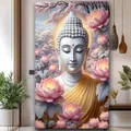 Diamantmalerei Buddha Statue 40 bis 70 cm – Farbe EMG24775