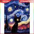 Diamantmalerei Cartoon Mädchen Wolf 20x30 bis 50x70cm – 1