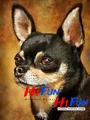 Diamantmalerei Chihuahua Hund Mosaik für Wohnkultur – Color Blau