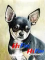 Diamantmalerei Chihuahua Hund Mosaik für Wohnkultur – Color WEISS