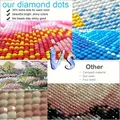 Diamantmalerei Delfin Himmel 20 bis 50 cm rund – 4