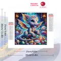Diamantmalerei Drache Tier 20x20 bis 50x50cm – 2