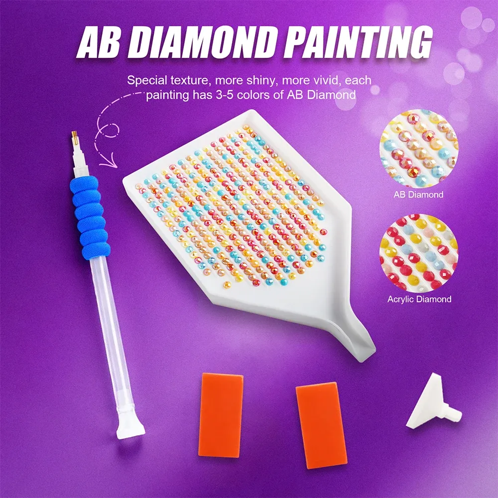 Diamantmalerei eigenes Foto AB 20 bis 50 cm rund oder quadratisch