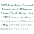 Diamantmalerei eigenes Foto Harz AB 20 bis 50 cm rund oder quadratisch – Farbe Square Resin