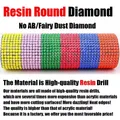 Diamantmalerei eigenes Foto Harz Feenstaub AB 15 bis 40 cm – Farbe Resin Round Drill