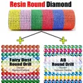 Diamantmalerei eigenes Foto Harz Feenstaub AB 15 bis 40 cm – Farbe Resin AB FD Round 3