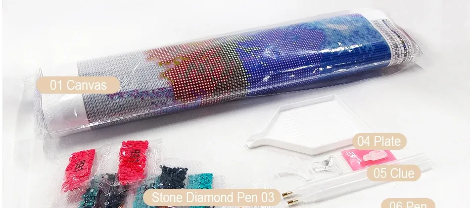 Diamantmalerei eigenes Foto quadratisch oder rund 20 bis 40 cm